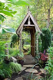 Into The Woods For A Lot Turned Into Magical Garden Rooms Backyard Garden Design Backyard Landscaping Backyard Landscaping Designs