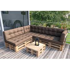 Palettenkissen Palettenmobel Ecksofa Couch Sitzecke Inkl Europalette Palettensofa Palettenpolster Kissen Sofa Paletten Kissen Palettenkissen Paletten Polster