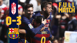 Promoted granada stunned champions barcelona to move top of la liga. Full Match Granada 0 3 Barca 2016 When Fc Barcelona Won The League Title In Style Youtube