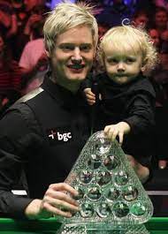 Neil robertson celebrates winning the uk championship final with the trophy, his partner mille and his son alexander. Neil Robertson Wife Google Search