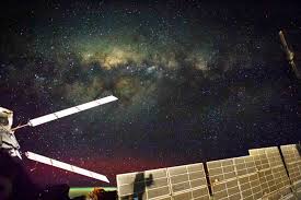 Milky Way Galaxy Time Lapse Seen From International Space Station Iss Hd 1080p Milky Way Galaxy Space Station Space And Astronomy