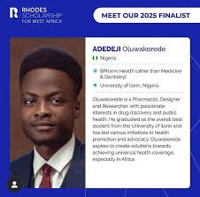 We now have a Rhodes Scholar! So proud of Oluwakorede Adedeji, one of our  2024 MT Scholars for winning the prestigious Rhodes Scholarship to study at  the University of Oxford. This is