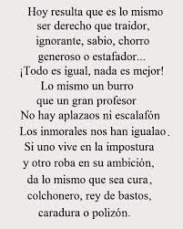 Enrique Santos Discépolo escribe "Cambalache" en 1935. Hoy sigue muy  vigente 😢😢. #tango #frases #discepolo #letras#canciones