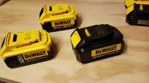 Dewalt 20v Max Lithium Ion Battery Weight Comparision