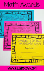 End Of Year Math Awards For Students Math Awards Certificates For Kids Are Fun And Easy To Print Colorful Math A Math Teaching Math Resources Math Strategies
