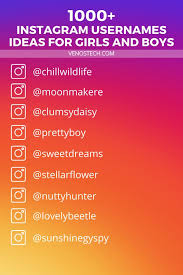 Oct 21, 2020 · 6. 1000 Good Instagram Usernames Ideas Boys And Girls 2021 Cool Usernames For Instagram Name For Instagram Usernames For Instagram
