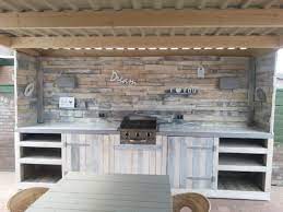 How to build a diy cane daybed. Outdoor Kitchen Made From Repurposed Pallets Recyclart