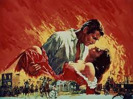 Gone With The Wind Movie Poster Cross Stitch Pattern Pdf Format Gone With The Wind Wind Movie Tomorrow Is Another Day