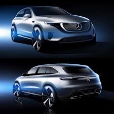Mercedes Benz Eqc Sketches Car Design Concept Car Design Automotive Design