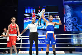 1.80 m (5 ft 11 in) nationality: Aiba World Women S Championship Lovlina Jamuna Register Wins As 5 Indian Boxers Enter Quarters Mykhel