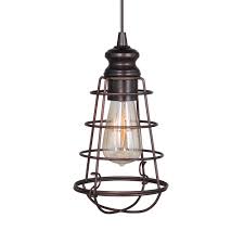 280 kitchy ideas in 2021 kitchen remodel kitchen design kitchen renovation from i.pinimg.com a centered fixture box for a nice pendant over the sink! Instant Pendant Recessed Light Conversion Kit Brushed Bronze Wire Cage Shade Walmart Com Walmart Com