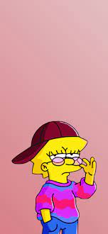Download Wallpaper Aesthetic Cartoon Characters Lisa Simpson Wallpaperize Mood Wallpaper Simpson Wallpaper Iphone Cartoon Wallpaper Iphone