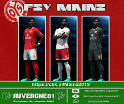 For the fifth year in a row german bundesliga regulars 1. Fsv Mainz 05 Home Auvergne81 Kit Maker For Pes2013 Facebook
