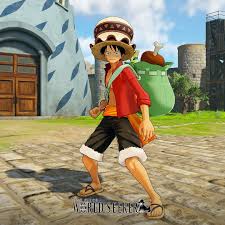 One piece wallpaper, anime, brook (one piece), franky (one piece). Artur Library Of Ohara Pa Twitter Luffy S Stampede Outfit Will Be Available Soon In World Seeker As A Free Update The Update Will Also Include New Sidequests And Equipment All Free