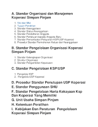 Sistem informasi simpan pinjam pada koperasi karyawan sumitomo bahagia insani adalah suatu badan usaha yang bergerak di bidang simpan pinjam, dimana pengelolahan datanya masih menggunakan cara pembukuan, sehingga kurang efektif dan effisien. Doc A Standar Organisasi Dan Manajemen Koperasi Simpan Pinjam Hero Suheng Academia Edu