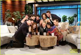Be kind to one another and just keep swimming. Scandal Cast Scandal Cast Takes Super Selfie With Ellen Degeneres Bellamy Scandal Minions Funny Images It Cast