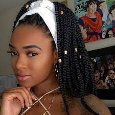 Poetic Justice Braids Jumbo Poetic Justice Braids With Color Poetic Justice Br Box Braids Styling Box Braids Hairstyles Box Braids Hairstyles For Black Women