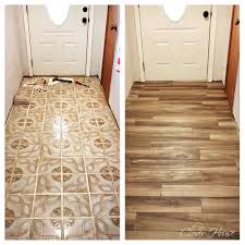 Porcelain Wood Look Tile Floor Diy Project Wood Look Tile Floor Tile Floor Diy Wood Look Tile