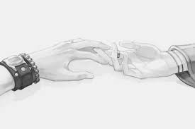 Video messaging for teams vimeo create: Image Via We Heart It Anime Black White Boy Couple Girl Hand Hands Manga Shoujo Cute Love Anime Hands How To Draw Hands Shoujo