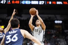 Basic data including points, rebounds, assists, steals and blocks. Bryn Forbes San Antonio Shooting Guard