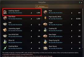 Black Desert Cooking Life Skill Guide Mmo Guides Walkthroughs And News