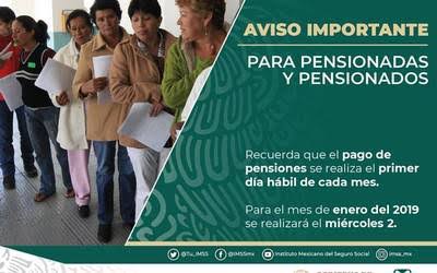 Resultado de imagen para pensionados en mexico 2019