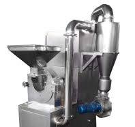 Cyclone dust collection pin mill
