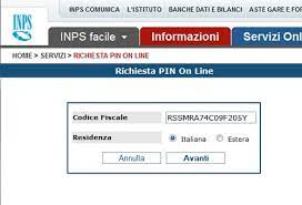 Inps servizi online registrazione myinps necessario per accedere ai servizi: Come Ottenere Il Pin Di Accesso Ai Servizi Online Delle Entrate E La Certificazione Unica Dell Inps Inliberauscita