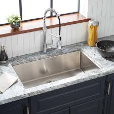 Thinking of something more modern? 32 Ortega Stainless Steel Undermount Kitchen Sink