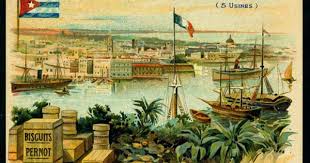 French Tradecard The Port Of Havana Havana Old Postcards World