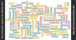 Alle wörter mit haus am anfang , sortiert durch länge. Deutsche Wortschatze Mit F Schone Deutsche Worter Mit F