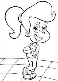 Jimmy neutron coloring pages to print and color. Jimmy Neutron Fargelegging Tegninger 26 Jimmy Neutron Coloring Pages Fan Art