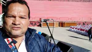 Prueba de sonido previo al concierto...