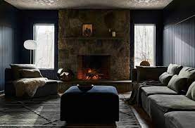 Living rooms / fireplaces, stone. 23 Living Rooms With Fireplaces Made For A Night In