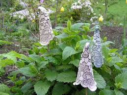 Gartenstecker Gartenstecker Gartenkeramik Gartenskulptur