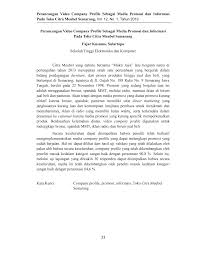 Contoh identifikasi masalah penelitian lengkap ? Http Download Garuda Ristekdikti Go Id Article Php Article 1146178 Val 5464 Title Perancangan 20video 20company 20profile 20sebagai 20media 20promosi 20dan 20informasi 20pada 20toko 20citra 20meubel 20semarang