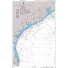 Admiralty Chart 3849 Brazos Santiago To Galveston Bay