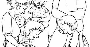 Dibujos para colorear e imprimir para niños. Familia Unida Para Colorear Colorea Tus Dibujos