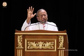 The Most Reverend Peter Machado, the Metropolitan Archbishop of Bangalore,  was warmly welcomed to Sathya Sai Grama. A respected spiritual leader and  tireless advocate for the marginalised, Archbishop Peter Machado brings with