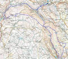The Roaches Walk Map Walking The Roaches | Route Map The Roaches | Peak District - Lake District