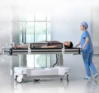 Factory Directly Hot Sales Luxury Operation Room Used Patient Transfer  Stretcher Adjustable Connecting Trolley