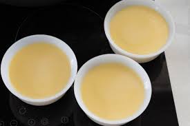 Simple steamed egg custard, not too sw. Chinese Silky Egg Pudding å†°èŠ±ç‡‰è›‹ Wok And Kin
