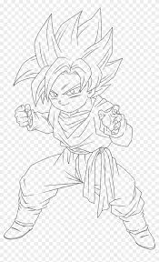 Dragon ball is one of the most popular anime. Goku Super Saiyan 3 Coloring Pages Coloring And Drawing