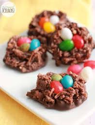 See delicious easter recipe ideas and pin the perfect meal for your family. Chocolate Macaroon Nests