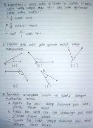 Pada tingkat sekolah dasar, anda telah mengenal pengertian sudut dan bagaimana cara menggunakan busur derajat untuk mengukur besar sudut. Jawaban Buku Tentukan Jenis Sudut Pada Gambar Berikut Tanpa Mengukurnya