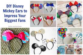 Do it yourself disney crafts. Ways To Diy Disney Mickey Ears That Will Wow Your Biggest Fan