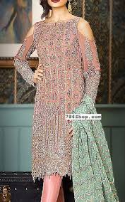 Tea Pink Chiffon Suit Buy Asim Jofa Pakistani Dresses And Clothing Online In Usa Uk Dresses Designer Party Wear Dresses Fashion Dresses