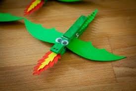 Wascheklammer Drachen Kindergeburtstag Basteln Basteln Mit Wascheklammern Basteln Fur Kindergartner