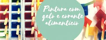 Confesso que essa pintura fez mais sucesso do que eu imaginava e essa experiência você precisa fazer junto do seu pequeno, verá o resultado o melhor é explicar e depois observar a atividade e ver as descobertas que as crianças fazem durante a atividade. Pintura Com Gelo E Corante Alimenticio