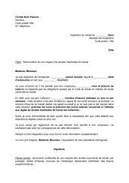 Exemple de lettre de denonciation a la secu. Exemple Gratuit De Lettre Denonciation Employeur A Inspection Travail Non Respect Durees Maximales Travail